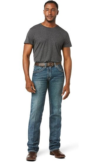 Men's Slim Stackable Straight Leg Jean